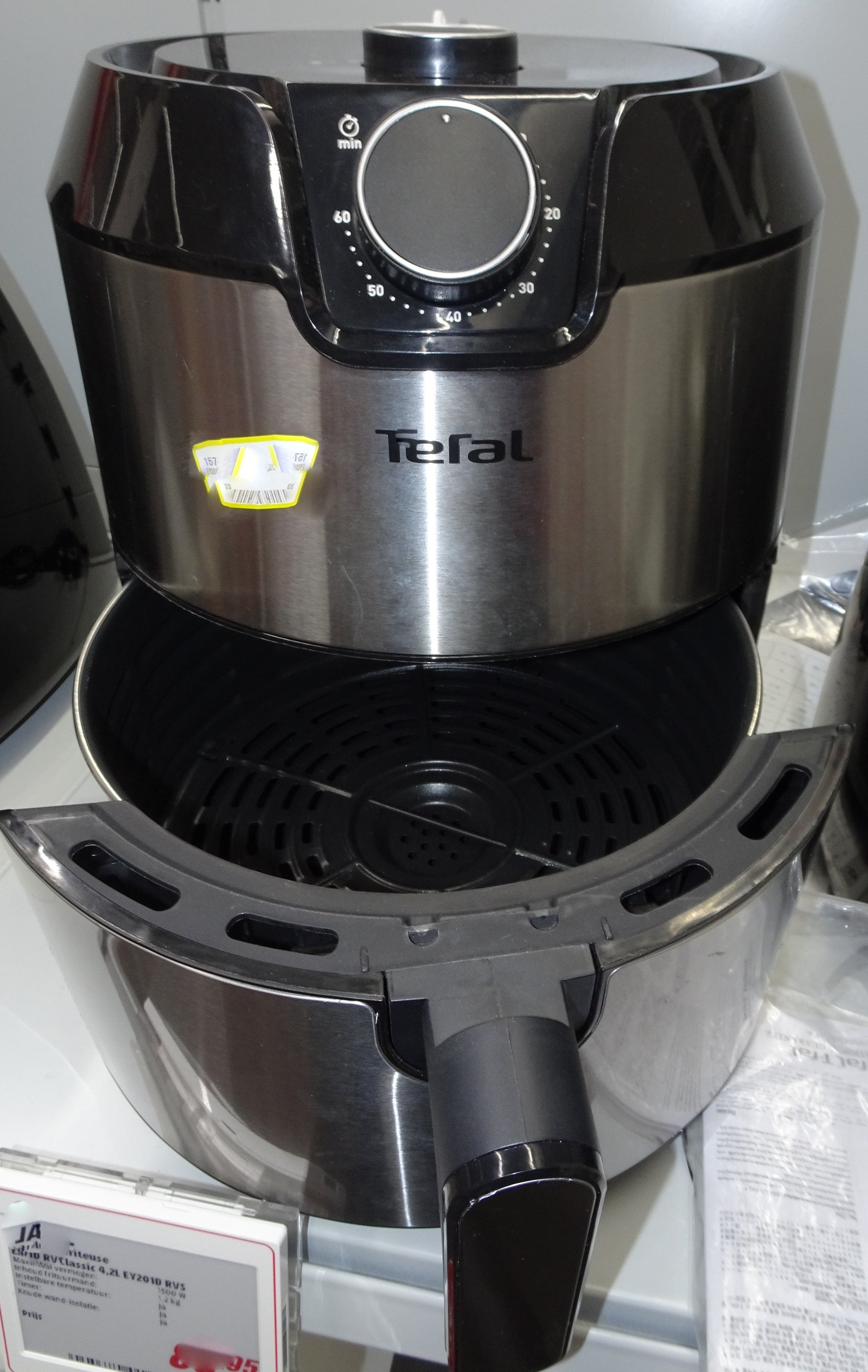 Modelo de air fryer, representando o comparativo de compra